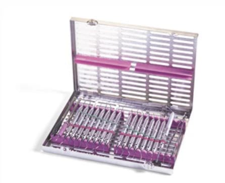 Hu-Friedy IMS Signature Series Cassette, 20-Instrument, Large, Red, 8" x 11" x 1.25", IM4200, 1/Pk