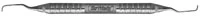 Hu-Friedy After Five Gracey Curette 11/12, Double-Ended, #6 Satin Steel Handle, SRPG11/126