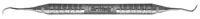 Hu-Friedy Sickle Scaler 14/15 Jacquette, Double-Ended, #6 Satin Steel Handle, SJ14/156