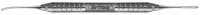 Hu-Friedy Allen Periosteal Elevator, Double-End, #6 Satin Steel Handle, PPAEL, 1/Pk