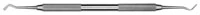 Hu-Friedy Plastic Filling Instrument, 1/2 Trico, Double-Ended, #41 Round Handle, PFITR1/2