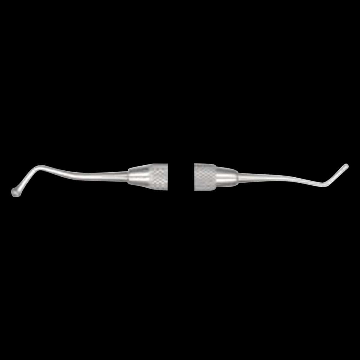 Hu-Friedy #21 Acorn Double-Ended Burnisher, #6 Satin Steel Handle, 1.7 mm / 2.7 mm, BB216