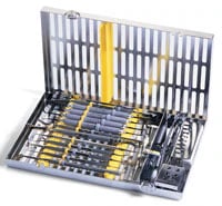 Hu-Friedy IMS Signature Series Signa-Stat Cassette, 12-Instrument, Red, 6.5" x 10.5" x 1.25", IM8120