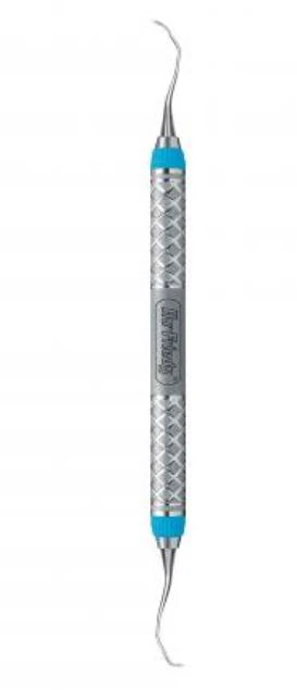 Hu-Friedy Gracey Curette 13/14 Extra-Rigid, #6 Satin Steel Handle, Double-Ended, SG13/14ER6