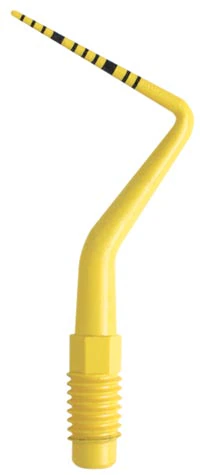Hu-Friedy ColorVue UNC12 Periodontal Probe Replacement Tips, 1-12mm Markings, Yellow, 12/Pk, PCVUNC12PT