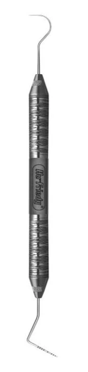Hu-Friedy Qulix Color-Coded Expro, 23/Williams, #6 Satin Steel Handle, Double-Ended, XP23/QW6