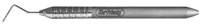 Hu-Friedy Qulix Color-Coded Periodontal Probe, Williams, Single-End, Markings 1-2-3-5-7-8-9-10, #6 Satin Steel Handle, PQW6, 1/Pk