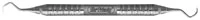 Hu-Friedy Sickle Scaler 129 Double End, #6 Satin Steel Handle, EverEdge Technology