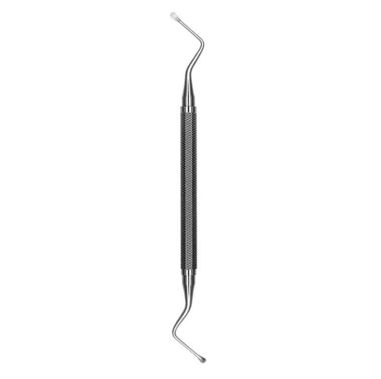 Hu-Friedy Lucas Surgical Curette, Double-End, #86, #522 Hexagon Handle, Stainless Steel, 1/Pk, CL86