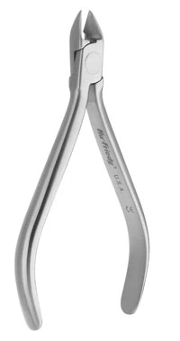 Hu-Friedy Slim Micro Cutter, Distal End Cutter, Curved, Immunity Steel, 0.012" Max Wire, 678-500