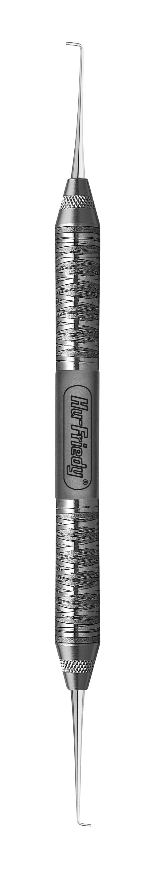 Hu-Friedy Velvart Apical Plugger #6, Double-End, Satin Steel Handle, 0.25 mm x 0.33 mm