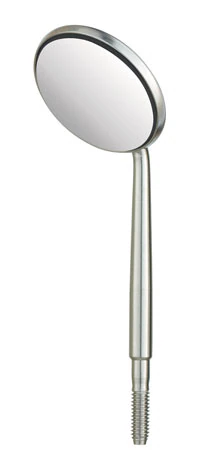 Hu-Friedy High Definition Cone Socket Mouth Mirror Head, Single-Sided, #4, 3/Pk, MIR4HD3
