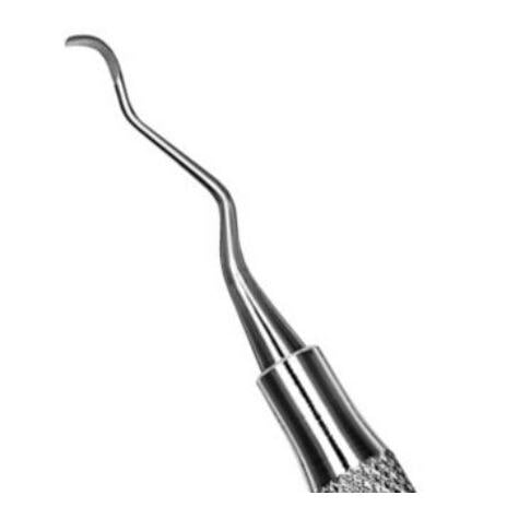 Hu-Friedy Kramer Double End Curette KRA-2, #6 Satin Steel Handle, Each