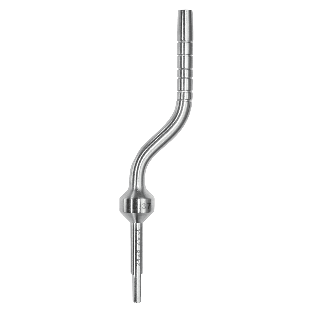 Hu-Friedy 3.7 mm Osteotome with Tapered Concave Tip, Angled, 473073