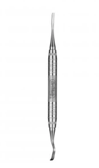 Hu-Friedy Jovanovic Mini Periodontal Chisel #6, 3mm, Satin Steel Handle, 151173