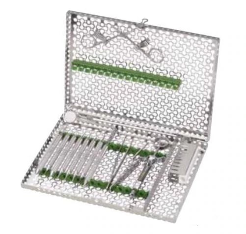 Hu-Friedy IMS Infinity Series Instrument Cassette, 20-Instrument, Large, White, 8" x 11" x 1.25", IMN4202