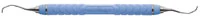 Hu-Friedy EverEdge 2.0 Gracey 13/14 Rigid Curette, Double-Ended, Resin 8 Colors #8 Blue Handle, SG13/14RC8E2