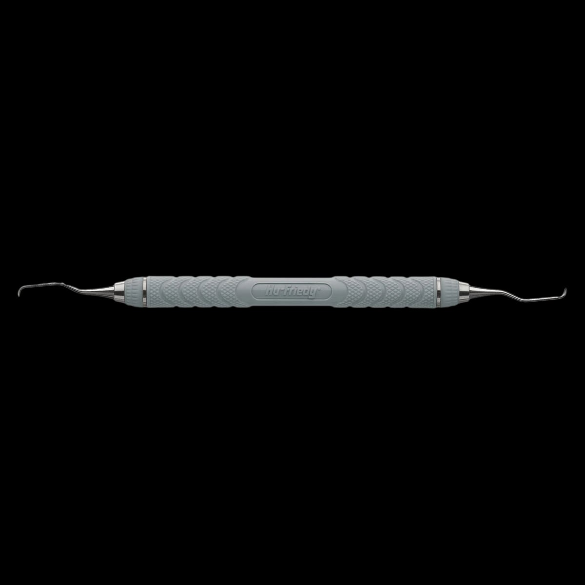 Hu-Friedy Gracey Mini-Five 1/2 Curette, Resin 8 Colors C8 Handle, Grey, EverEdge 2.0, Double-Ended, 1 Each
