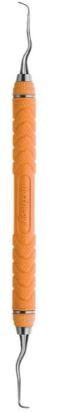Hu-Friedy EverEdge Resin8 Colors 2.0 After Five Gracey Curette 11/14, #8 Handle, Red, 1 Each (SRPG11/14C8E2)