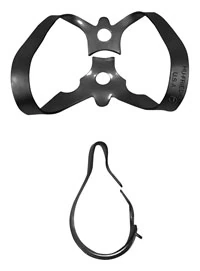 Hu-Friedy Black Line Rubber Dam Clamp #6, Winged, Labial, Anterior Teeth, RDCM6X