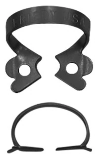 Hu-Friedy Black Line Rubber Dam Clamp #209, Winged, Lower Molar, RDCM209X