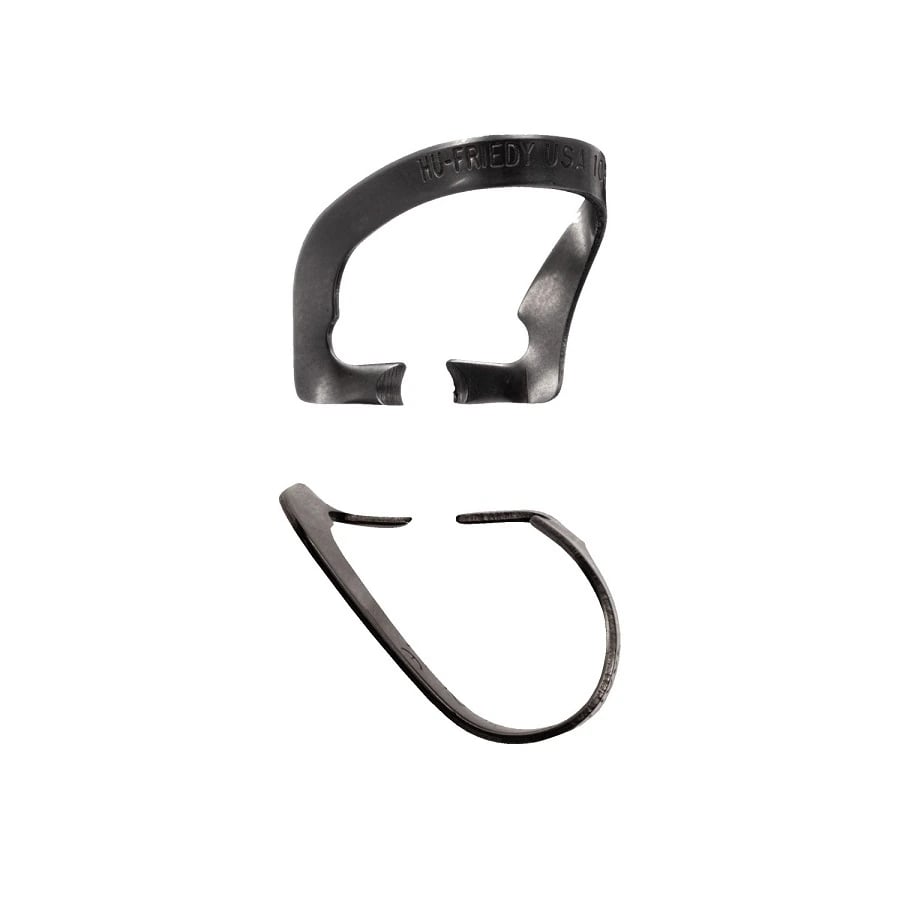 Hu-Friedy #106L Rubber Dam Clamp, Black Line, Wingless, Anterior, RDCM106LX