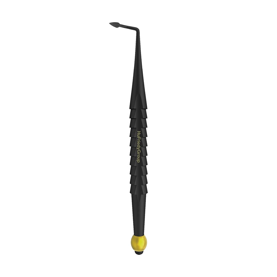 Hu-Friedy ProLux Luxating Elevator Spade, Left, Yellow, Black Line, PROLUX3X