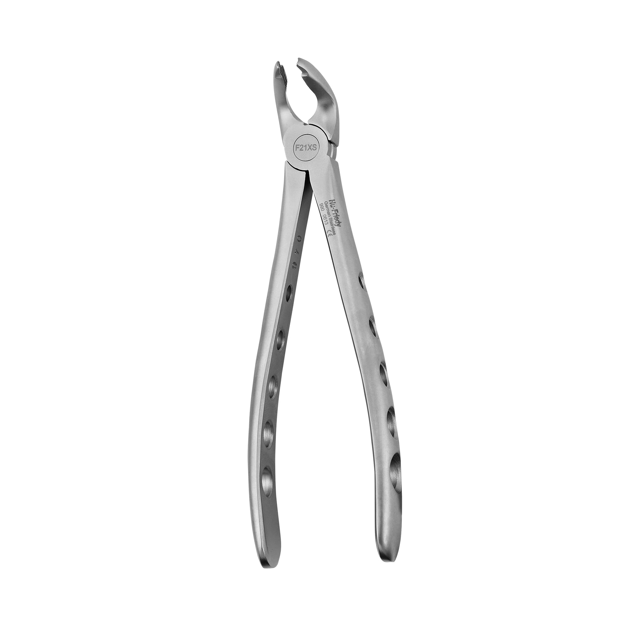 Hu-Friedy Atraumair Extracting Forceps, 1st and 2nd Lower Molars, Diamond Dusted, F21XS