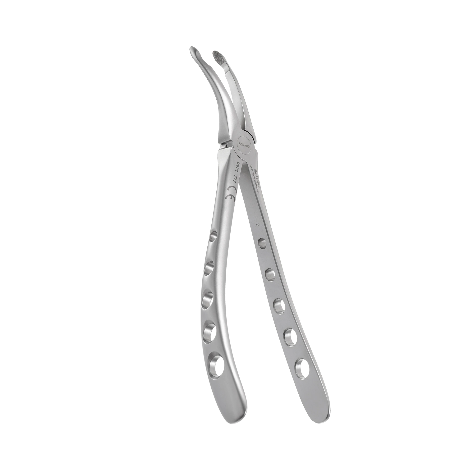Hu-Friedy Atraumair 44 Root Forceps, Universal Upper Roots, Diamond Dusted, FX44XS