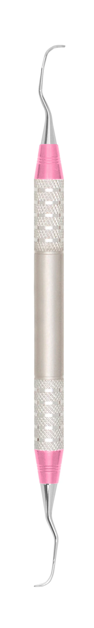 A. Titan D-Lite Gracey 11-12 Double-End Curette, #6 Handle, Stainless Steel, GRACEY11-12DL