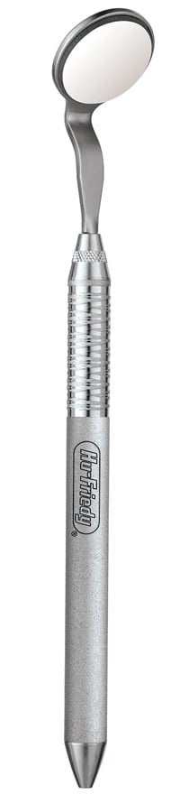 Hu-Friedy #4 High Definition Double-Sided Cone Socket Mouth Mirror, Stainless Steel, 6/Pack, MIR4DSHD6