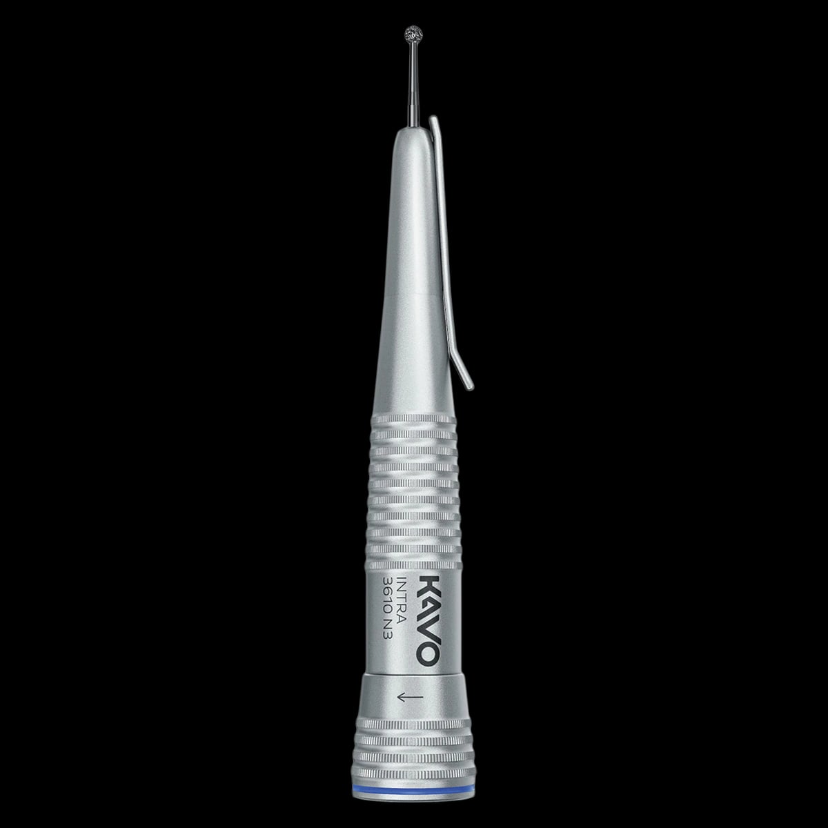 KaVo Intra 3610N3 Surgical Straight Handpiece Attachment, 1:1 Speed Ratio, 40,000 rpm, Blue, 0.524.5620