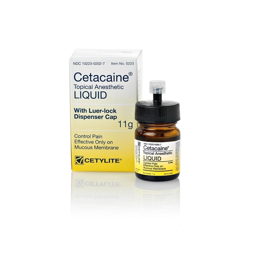 Cetacaine Topical Anesthetic Liquid, 11 g Bottle, 0223
