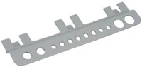 Zirc Capsule Clip-On Holder, Holds 8 Capsules & 4 Syringe Tubes, Gray, 20Z476