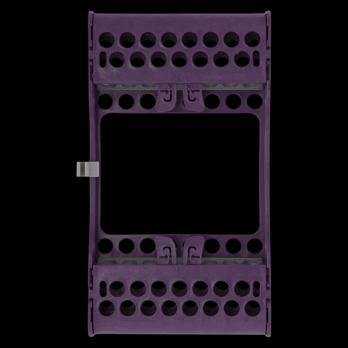 Zirc E-Z Jett® Cassette, 8-Place, Plum, 50Z927-E