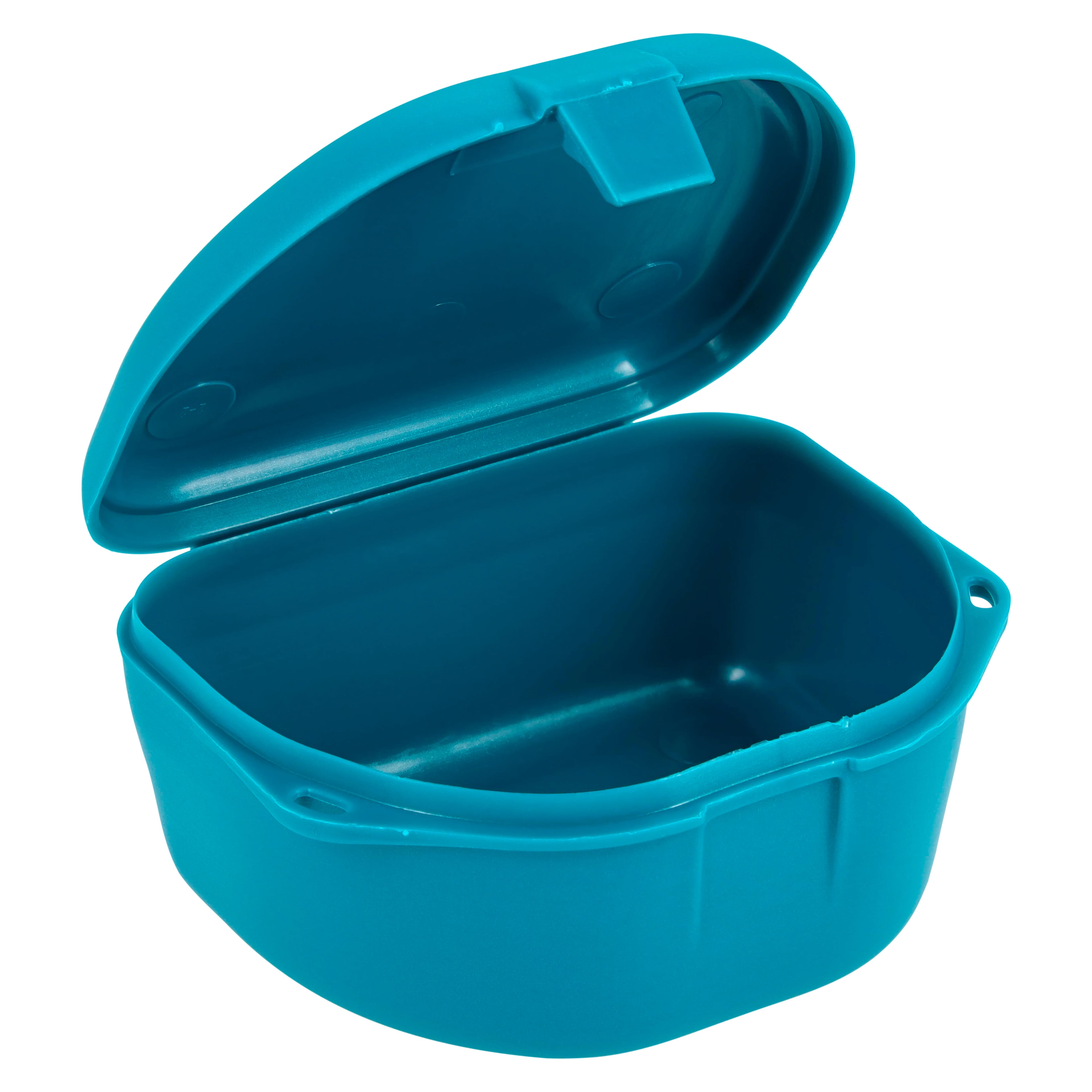 Zirc Deep Retainer Box, 1-1/2" Deep, Teal, 12/Pk, 25R550J