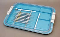 Zirc B-Lok Divided Setup Tray, White, Size B (Ritter), 13-3/8" x 9-5/8" x 7/8", 20Z451A