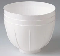 Dispos-A-Bowl Mighty Mixer Disposable Mixing Bowls, White, 4-7/8" Diameter x 3-1/4", 36/Pk, 50Z505