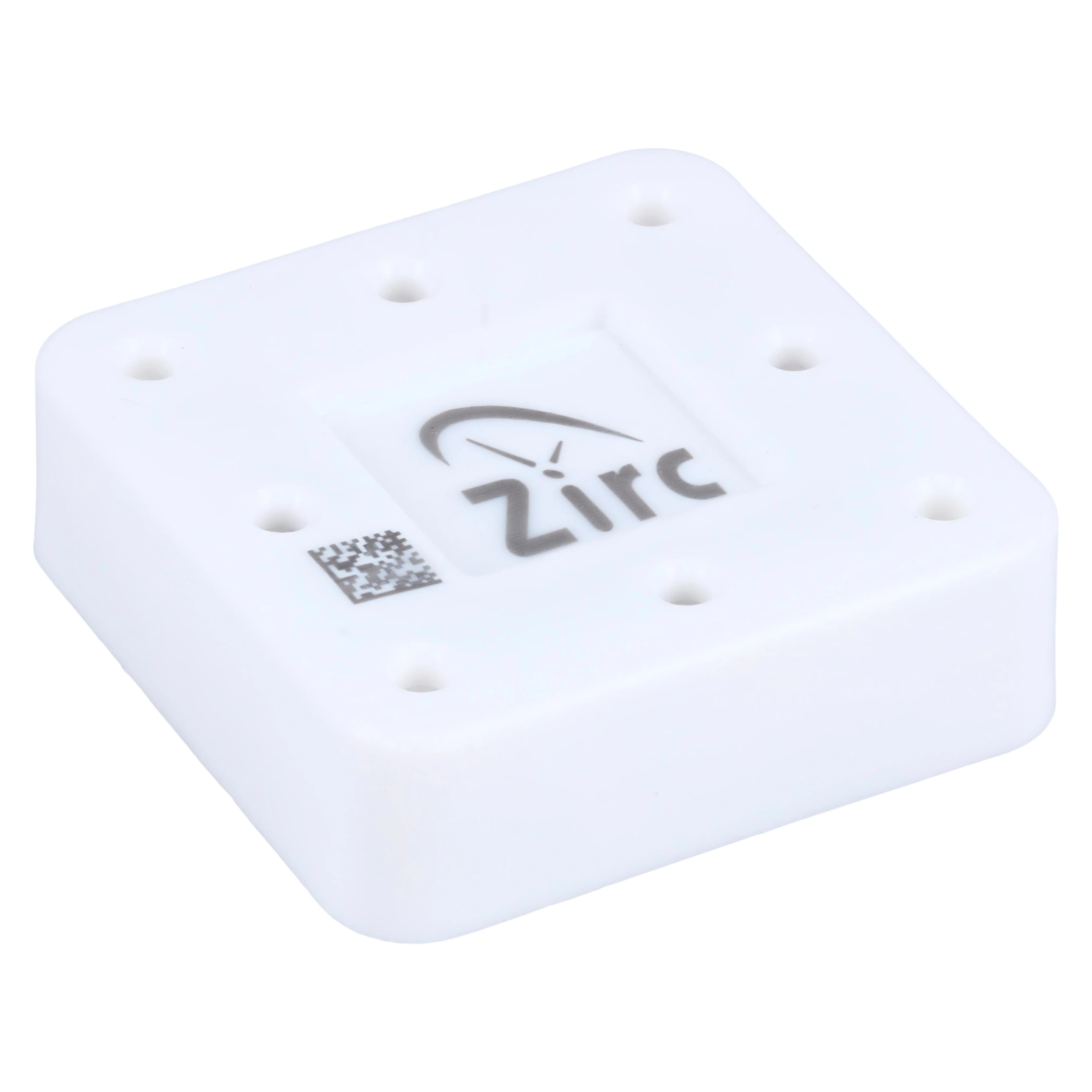 Zirc Magnetic Bur Block, 8-Hole, White, Fits FG/RA/HP Burs, Autoclavable, 50Z400-A