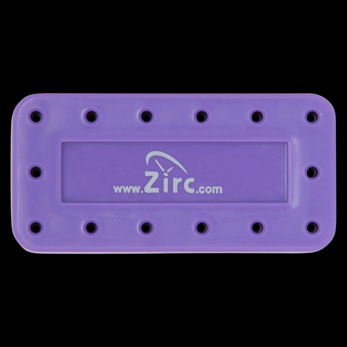 Zirc 14-Hole Magnetic Bur Block, Neon Purple, Fits FG/RA/HP Burs, 1/Pk, 50Z403R
