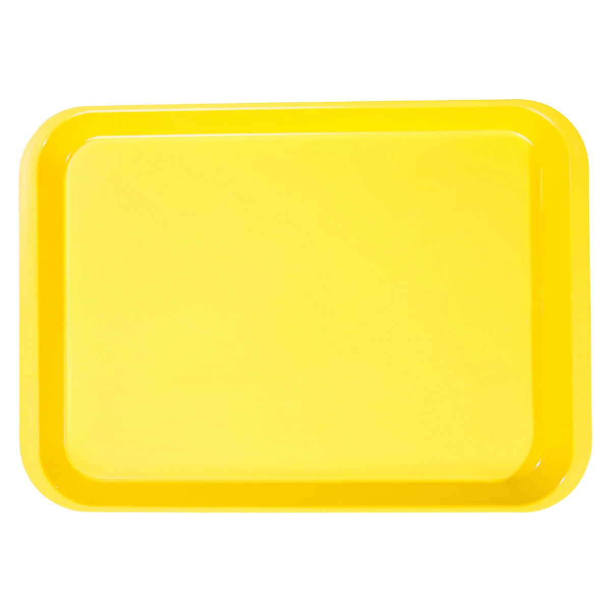 Zirc B-Lok Flat Set-Up Tray, Size B, Neon Yellow, 13-3/8" x 9-5/8" x 7/8", 20Z401O