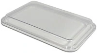 Zirc Mini Tray Cover, Non-Locking, Clear, F Size, 9-5/8" x 6-5/8" x 7/8", 1/Pk, 20Z102