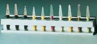 Dentatus Profin Lamineer Tips Kit, Safe-Sided Spatula Assortment (10 Tips + Stand), LTA-S100, LTA-S50, LTA-S15, LTA-150, LTA-75, LTA-30, LTA-C50, LTA-E50, LTA-S36, LTA-39