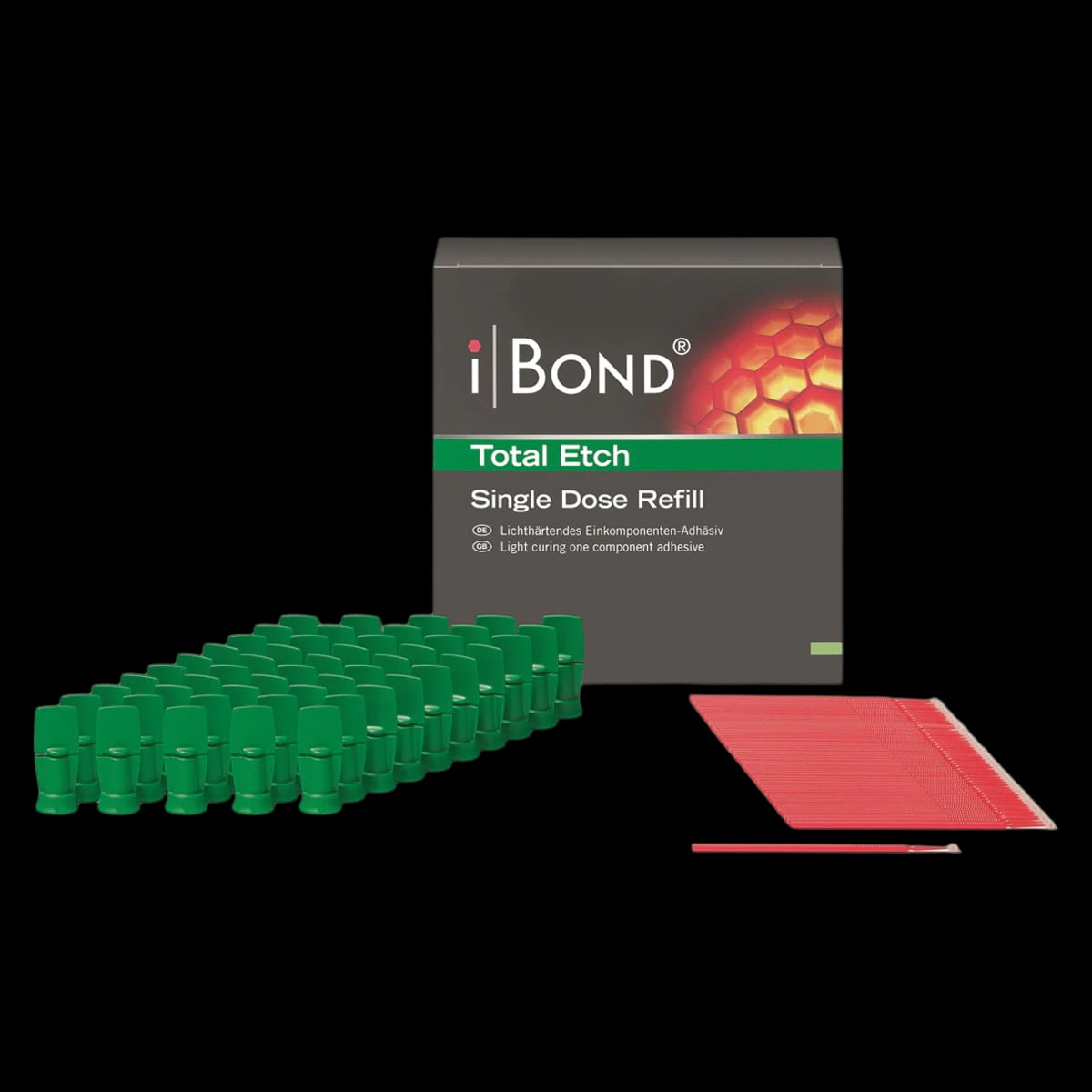iBOND Total Etch Light-Cure Bonding Agent, Single Dose Value Pack, 0.15 ml, 100/Pk, 66039870