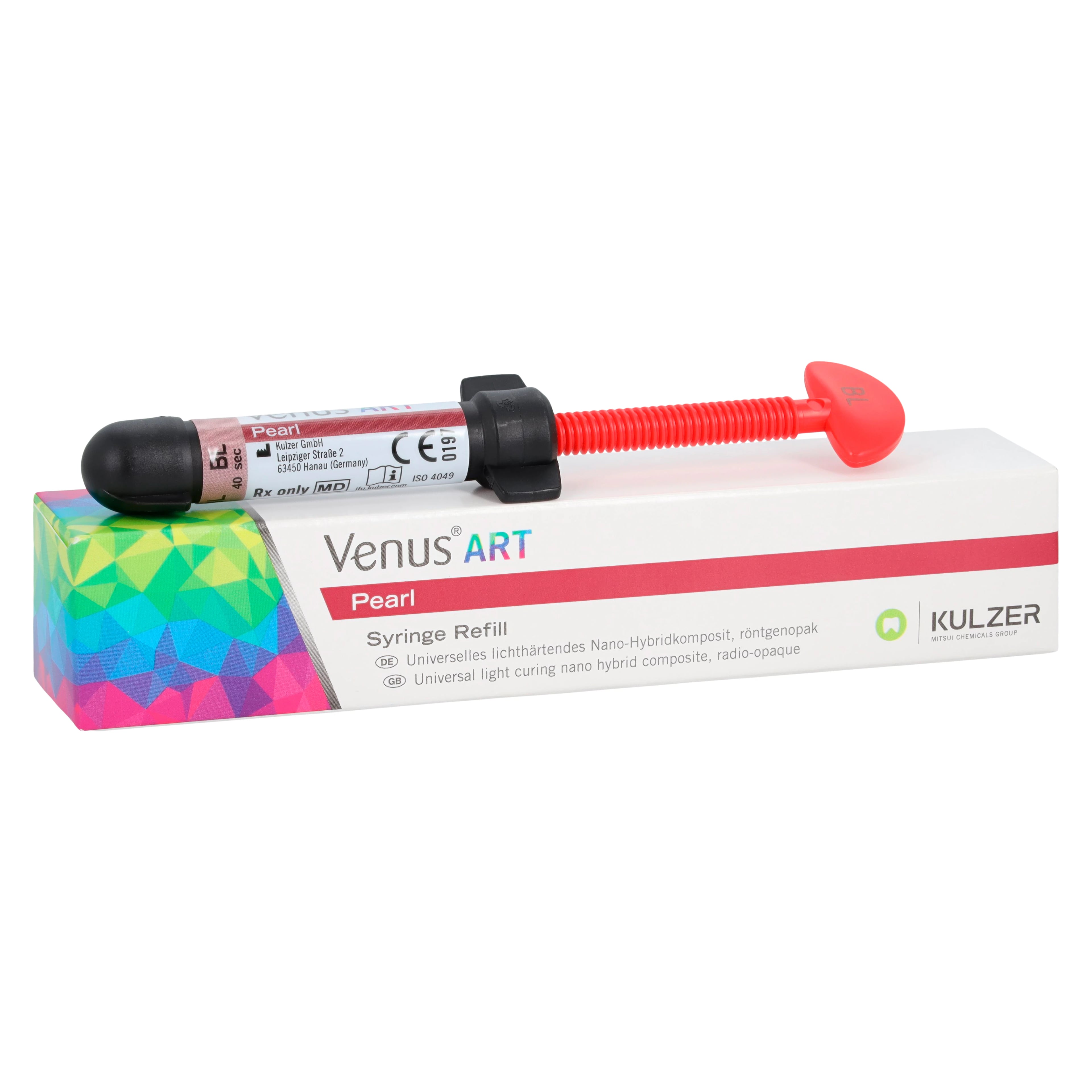 Venus Pearl Nanohybrid Composite, Shade BL (Bleach Light), 3 g Syringe Refill, 66048193