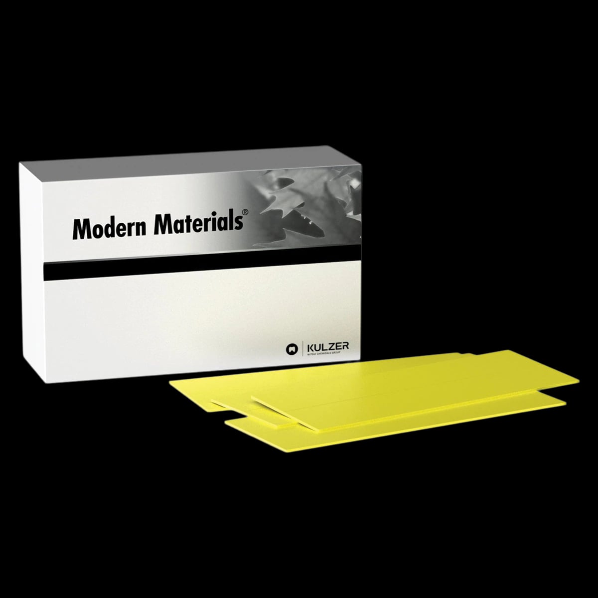 Modern Materials Yellow Bite Wax Sheets, 1 lb Box, Yellow, 50093614