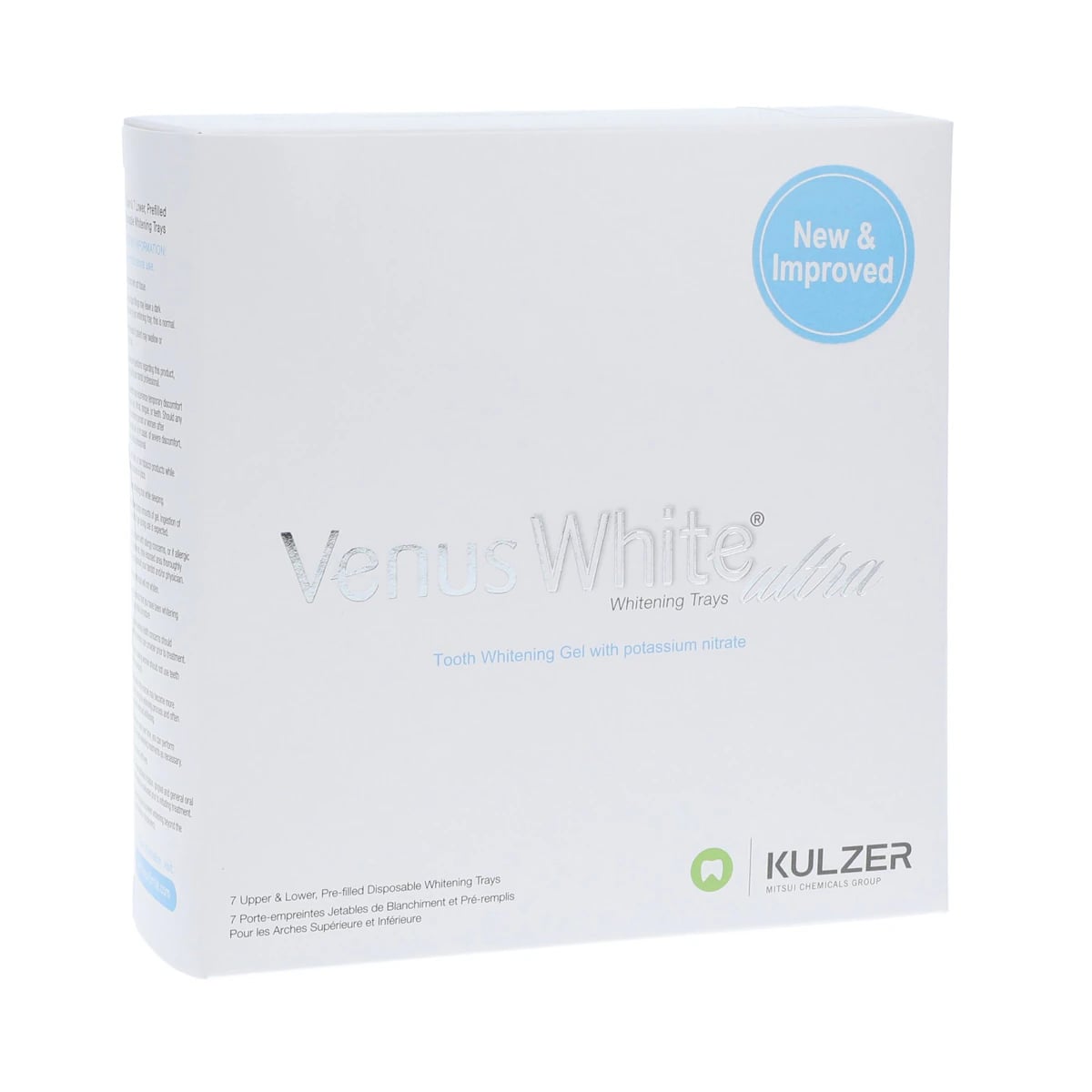 Venus White® Ultra Pre-Filled Trays Take-Home Whitening Kit, 11.2% Hydrogen Peroxide, Mint, 7 Upper + 7 Lower Trays, 66087538