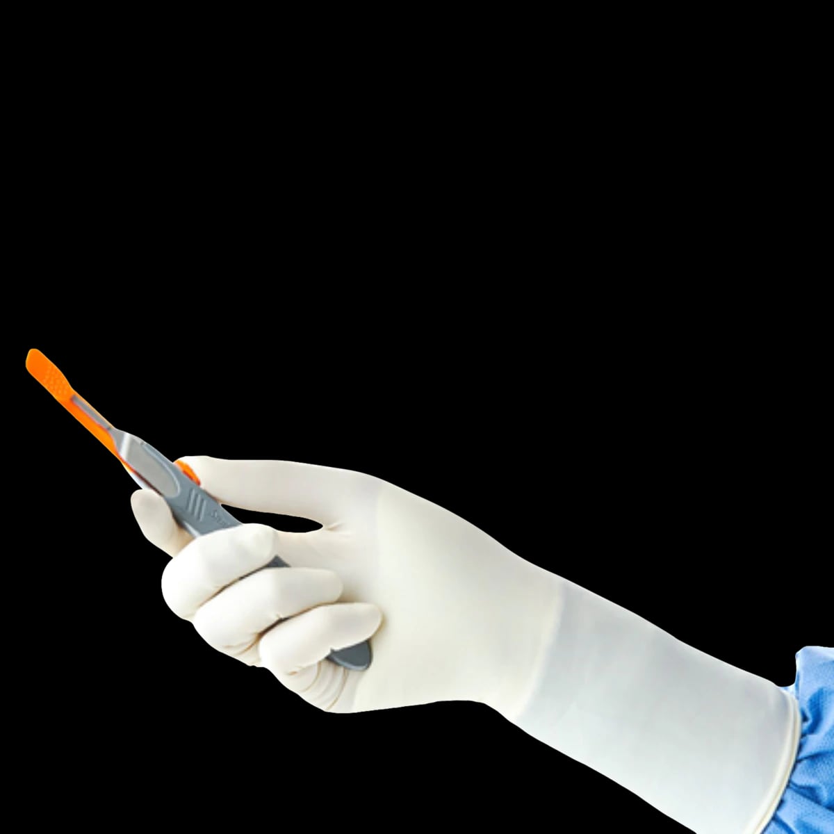 Ansell Encore Acclaim Powder-Free Latex Surgical Gloves, Sterile, Size 8, Natural, 50 Pairs/Box, 5795005