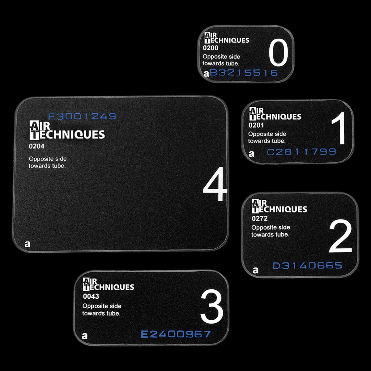 Air Techniques ScanX Intraoral Phosphor Storage Plates (PSP), Size 1, Wireless, Flexible, 2/Pk, 73445-1