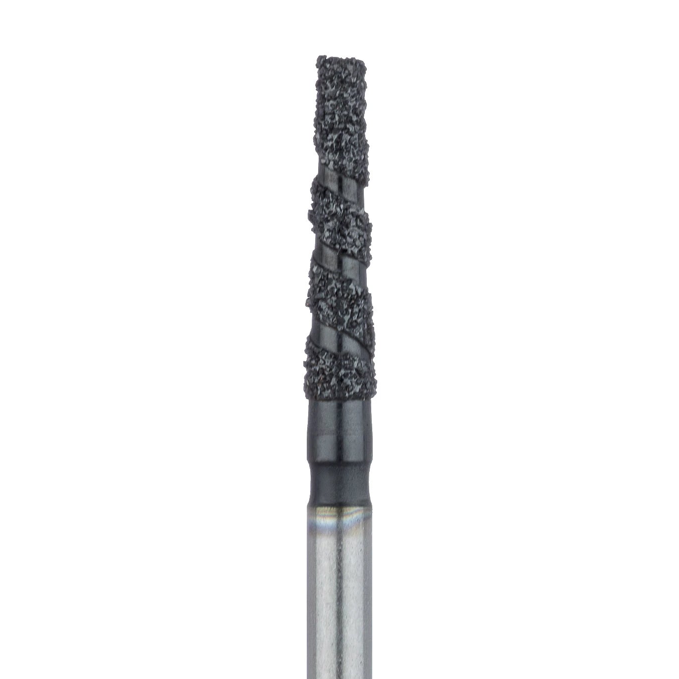 Meisinger Black Cobra Diamond Bur, Friction Grip, Super Coarse, Round Edge Tapered, 1.8 mm, 5/Pk, B847R-018-FG